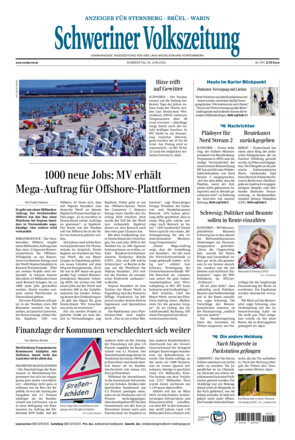 Schweriner Volkszeitung - Anzeiger für Sternberg Brüel Warin - ePaper