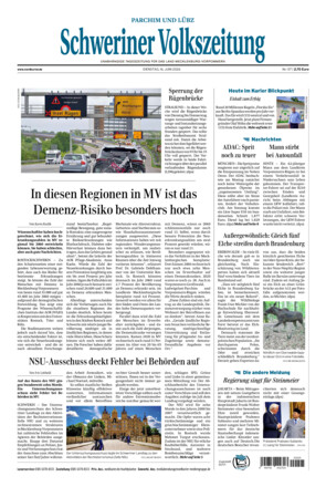 Schweriner Volkszeitung - Parchim und Lübz