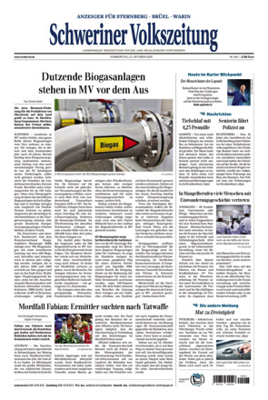 Schweriner Volkszeitung - Anzeiger für Sternberg Brüel Warin