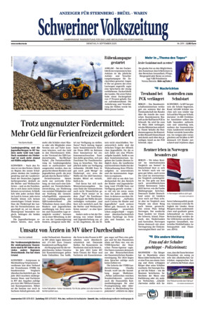 Schweriner Volkszeitung - Anzeiger für Sternberg Brüel Warin