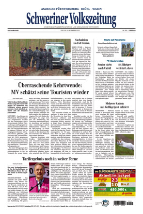 Schweriner Volkszeitung - Anzeiger für Sternberg Brüel Warin