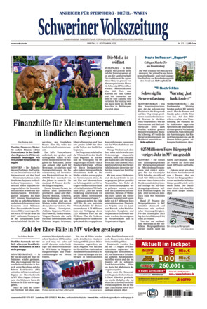 Schweriner Volkszeitung - Anzeiger für Sternberg Brüel Warin