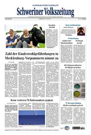 Schweriner Volkszeitung - Ludwigsluster Tageblatt