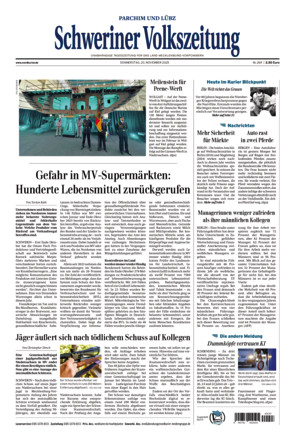 Schweriner Volkszeitung - Parchim und Lübz