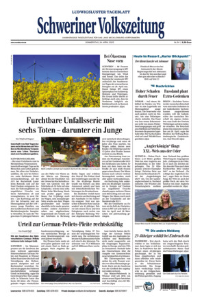 Schweriner Volkszeitung - Ludwigsluster Tageblatt