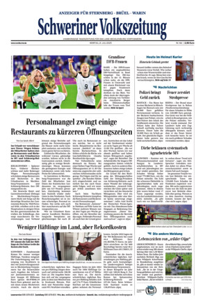 Schweriner Volkszeitung - Anzeiger für Sternberg Brüel Warin