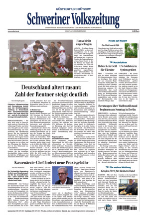 Schweriner Volkszeitung - Güstrower und Bützow