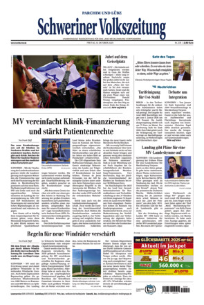 Schweriner Volkszeitung - Parchim und Lübz - ePaper