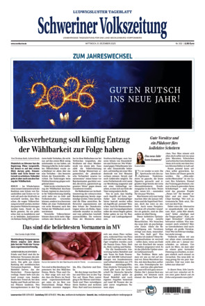 Schweriner Volkszeitung - Ludwigsluster Tageblatt