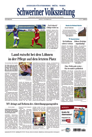 Schweriner Volkszeitung - Anzeiger für Sternberg Brüel Warin