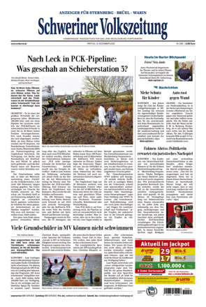 Schweriner Volkszeitung - Anzeiger für Sternberg Brüel Warin