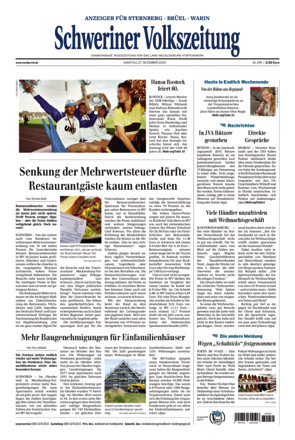 Schweriner Volkszeitung - Anzeiger für Sternberg Brüel Warin