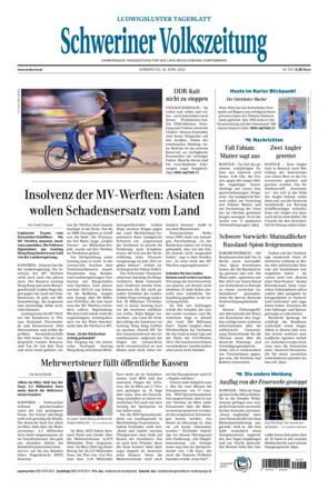 Schweriner Volkszeitung - Ludwigsluster Tageblatt