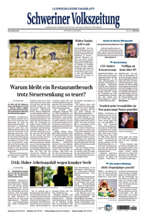 Schweriner Volkszeitung - Ludwigsluster Tageblatt