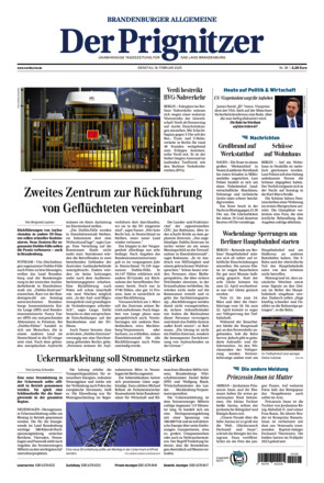 Schweriner Volkzeitung - Der Prignitzer