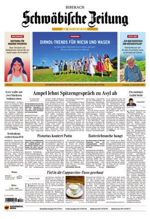 Schwäbische Zeitung Biberach - ePaper