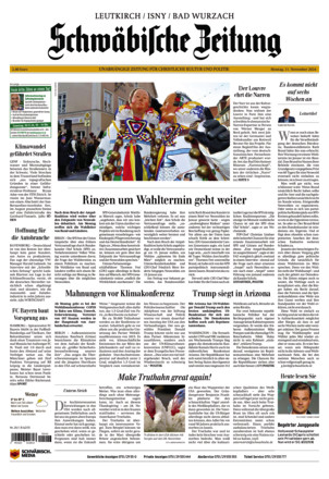 Schwäbische Zeitung Leutkirch