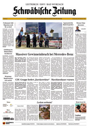 Schwäbische Zeitung Leutkirch