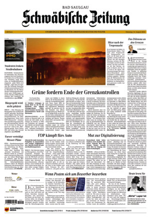 Schwäbische Zeitung Bad Saulgau