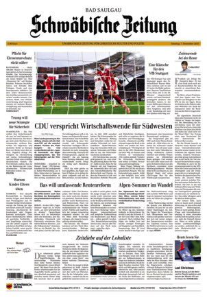 Schwäbische Zeitung Bad Saulgau
