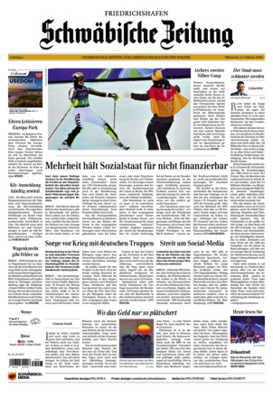 Schwäbische Zeitung Friedrichshafen