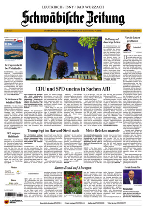 Schwäbische Zeitung Leutkirch - ePaper