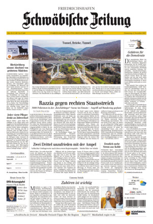 Schwäbische Zeitung Friedrichshafen Vom 08.12.2022 – Als EPaper Im ...