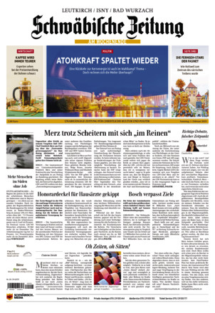 Schwäbische Zeitung Leutkirch - ePaper