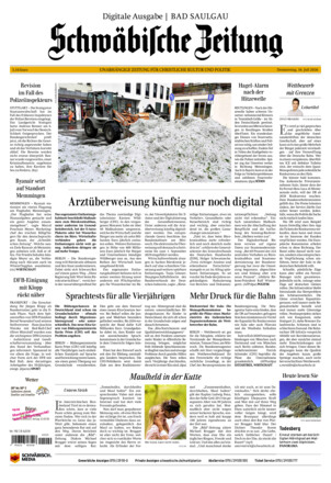 Schwäbische Zeitung Bad Saulgau