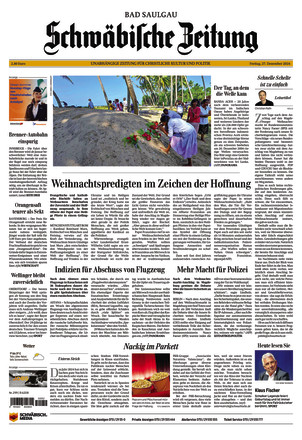 Schwäbische Zeitung Bad Saulgau