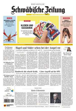 Schwäbische Zeitung Bad Saulgau - ePaper