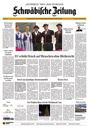 Schwäbische Zeitung Leutkirch