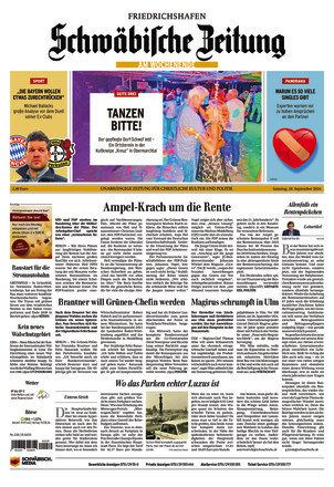 Schwäbische Zeitung Friedrichshafen - ePaper