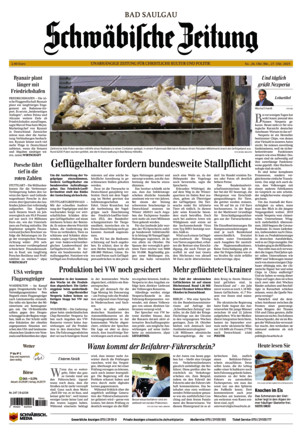 Schwäbische Zeitung Bad Saulgau
