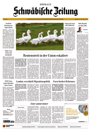 Schwäbische Zeitung Biberach