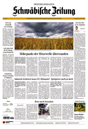 Schwäbische Zeitung Friedrichshafen - ePaper
