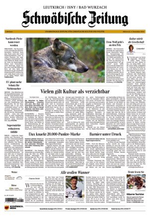 Schwäbische Zeitung Leutkirch