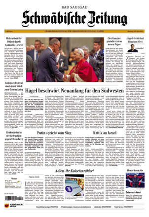Schwäbische Zeitung Bad Saulgau - ePaper