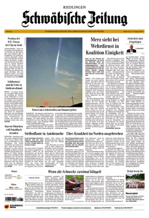 Schwäbische Zeitung Riedlingen