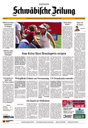 Schwäbische Zeitung Ehingen