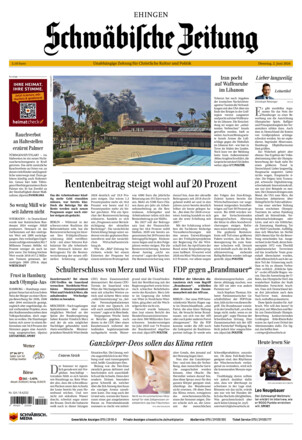 Schwäbische Zeitung Ehingen