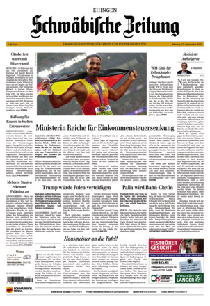 Schwäbische Zeitung Ehingen