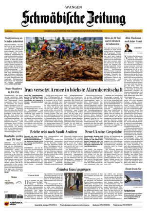 Schwäbische Zeitung Wangen