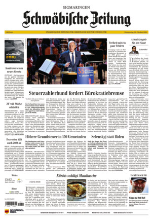 Schwäbische Zeitung Sigmaringen - ePaper