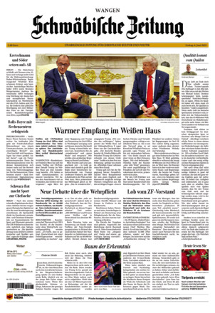 Schwäbische Zeitung Wangen - ePaper