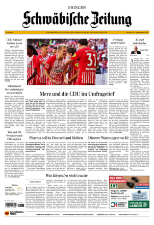 Schwäbische Zeitung Ehingen