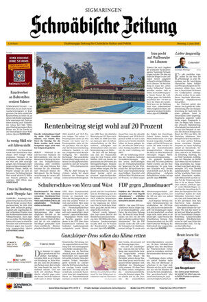 Schwäbische Zeitung Sigmaringen