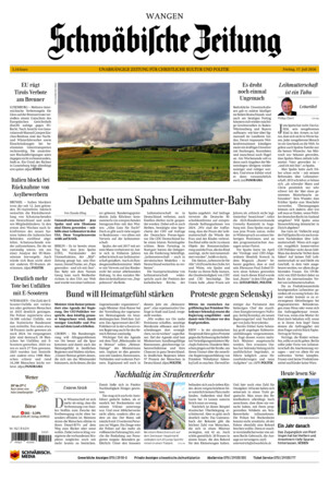 Schwäbische Zeitung Wangen