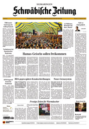 Schwäbische Zeitung Sigmaringen