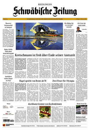 Schwäbische Zeitung Riedlingen